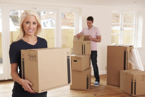 Professional packing services preparing household items in Berrylands