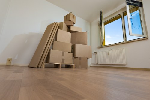 Local removals team preparing a move in Berrylands