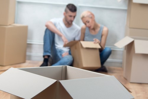 Storage Berrylands team coordinating a business move
