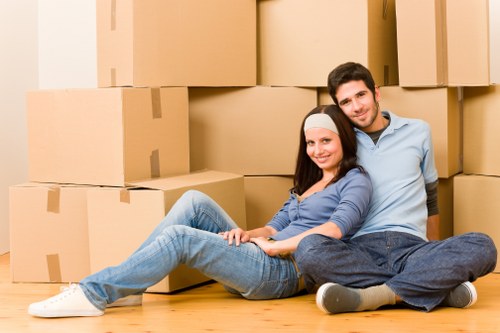 Transportation of office equipment by relocation experts