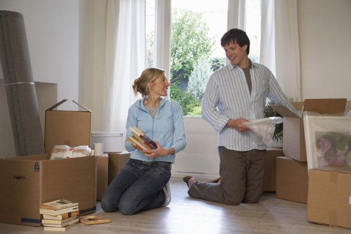 Satisfied customers after a successful move