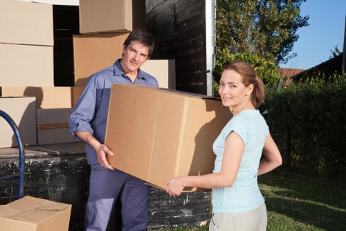 Professional movers planning a residential relocation in Berrylands